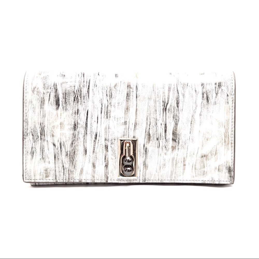 Sondra Roberts Painted Leather Clutch